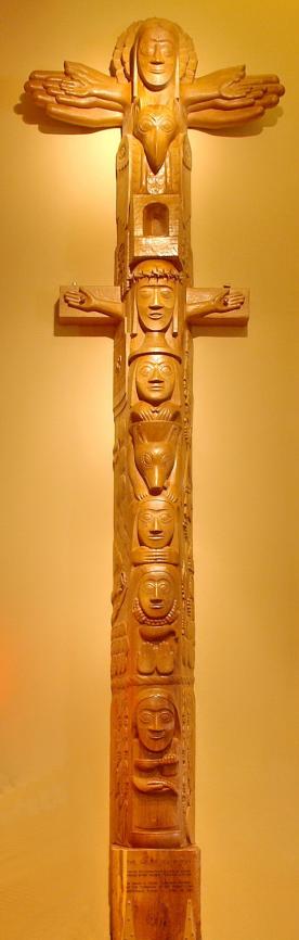 Easter Totem Pole by David K. Fison