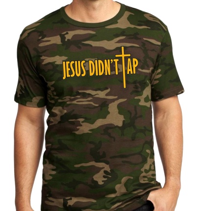 Jesus didn't tap